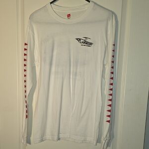 Fishing Team Islamorada Florida Keys Hanes White Long Sleeve Shirt